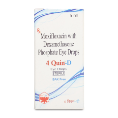 4 QUIN D Eye Drops 5ml