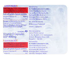 ANTOXID E Softgel Capsule 15's