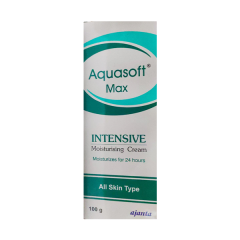 AQUASOFT MAX NEW INTENSIVE MOISTURISING Cream 100gm