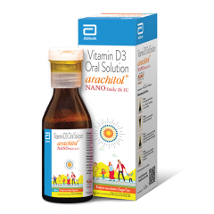 Arachitol Nano Daily 2K IU Sugar Free Oral Solution 150ml