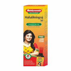 Baidyanath Maha Bhringraj Hair Oil For Strong Hair No Chemical 200 ml