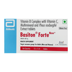 BASITON FORTE NEW GLUTEN FREE Tablet 15's