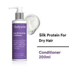 Be Bodywise Hair Conditioner Infused With Shea Butter, Biotin & Silk Protein 200 ml