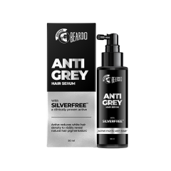 Beardo Hair Serum Grey Control Reduce White Hair Restore Natural Color 50 ml