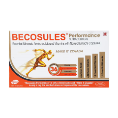 Becosules Performance Capsule 15'S