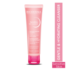 Bioderma Sensibio Gentle Soothing Micellar Cleansing Foaming Gel For Sensitive Skin 45 ml