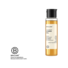 Brillare Onion Oil For Hair Fall Reduction 100 ml