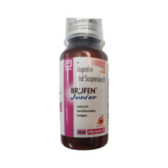 Brufen Junior Oral Suspension Orange Flavour 60ml