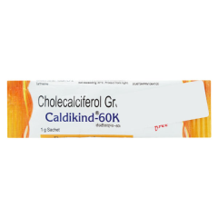 Caldikind 60K Sugar Free Butterscotch Flavour Sachet 1gm