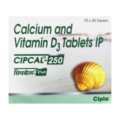 Cipcal 250mg Tablet 30'S