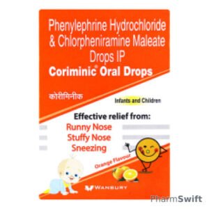 Coriminic Orange Flavour Drops 15ml