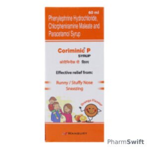 Coriminic P Orange Flavour Syrup 60ml