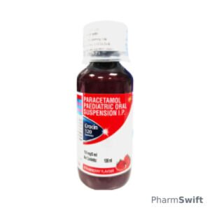 CROCIN 120 STRAWBERRY FLAVOUR Suspension 100ml