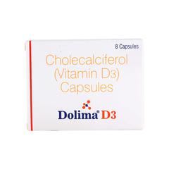 Dolima D3 60K Capsule 8'S
