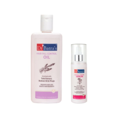 Dr Batra's Hair Fall Control Oil 200 ml + Hair Fall Control Serum 125 ml