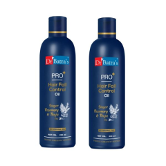 Dr Batra's PRO+ Hair Fall Control Oil (Pack of 2 x 200 ml)