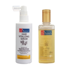 Dr Batra's Shampoo 100 ml + Hair Vitalizing Serum 125 ml