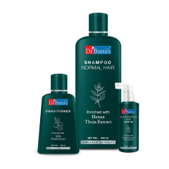 Dr Batra's Shampoo 500 ml + Anti-Dandruff Hair Serum 125 ml + Conditioner 100 ml