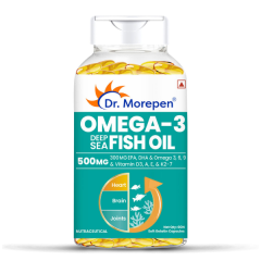 Dr. Morepen Omega 3 Deep Sea Fish Oil Capsule 60's