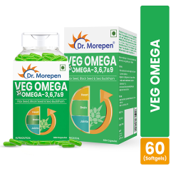 Dr. Morepen Veg-Omega 500 mg Capsule 60's