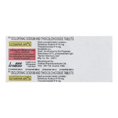 Dynapar MR 8mg Tablet 10'S