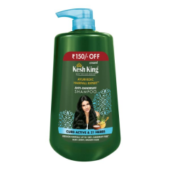 Emami Kesh King Scalp and Hair Medicine Ayurvedic Hairfall Expert Anti-Dandruff Shampoo 1000 ml