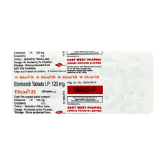 Eticox 120mg Tablet 10'S