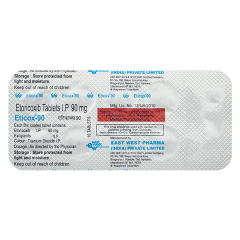 Eticox 90mg Tablet 10'S