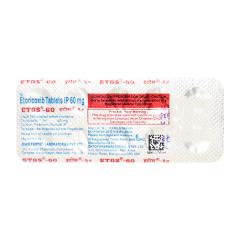 Etos 60mg Tablet 10'S