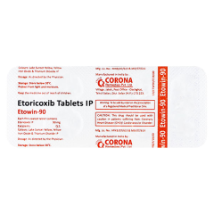 Etowin 90mg Tablet 10'S