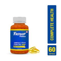Fast&Up Promega Omega 3 Rich Fish Oil 1250 mg Softgel 60's