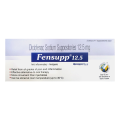 FENSUPP 12.5 Suppositories 7's