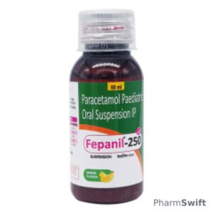 Fepanil 250 Banana Flavour Suspension 60ml