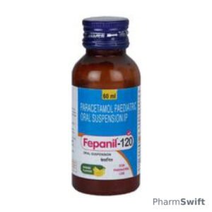 Fepanil Banana Flavour 120 Oral Suspension 60ml