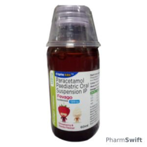 FEVAGO 120MG STRAWBERRY & VANILA FLAVOUR Suspension 60ml