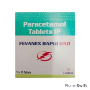FEVANEX RAPID 650 Tablet 10's