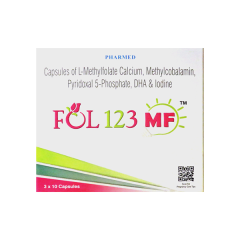 FOL 123 MF Capsule 10'S