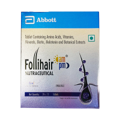 FOLLIHAIR AM/PM Gluten Free Tablet 20's
