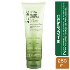 Giovanni Organic 2Chic Olive Oil & Avocado Ultra-Moist Shampoo 250 ml
