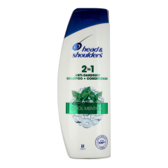 Head & Shoulders 2-in-1 Anti-Dandruff Shampoo + Conditioner - Cool Menthol 340 ml