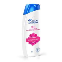 Head & Shoulders 2-in-1 Anti-Dandruff Shampoo + Conditioner - Smooth & Silky 340 ml