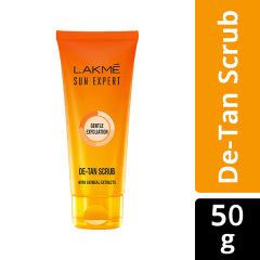 Lakme Sun Expert Gentle Exfoliation De Tan Scrub with Oatmeal Extracts 50gm
