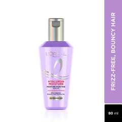L'Oreal Paris Hyaluron Moisture Hair Serum With Hyaluronic Acid For Bouncy,Frizz-Free Hair 80 ml