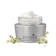Lotus Herbals Whiteglow Skin Whitening & Brightening Nourishing Night Creme 60 gm