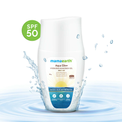 Mamaearth Aqua Glow Hydrating Sunscreen Gel SPF50 PA++++ 50gm