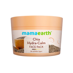 Mamaearth Chia Hydra-Calm Face Pack with Chia Seed & Ceramides for Healthy Skin Barrier 200 gm