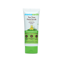 Mamaearth Tea Tree Face Scrub 100 gm