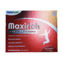 Maxirich Daily Multivitamin Capsules 10's