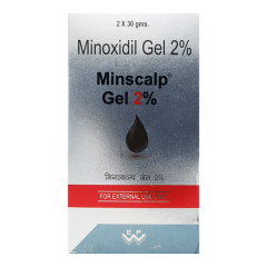 Minscalp 2% Gel 2X30gm