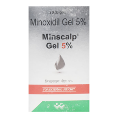 Minscalp 5% Gel 2X30gm